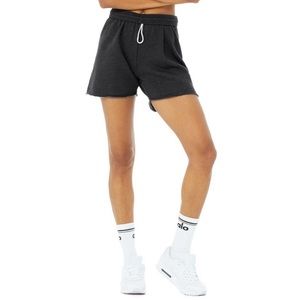 Alo Yoga Vintage Gym Shorts in Dark Heather
